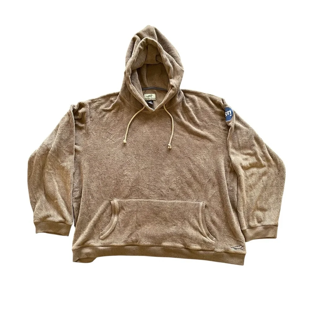 Horny Toad Fleece Pullover Hoodie Men’s Large Brown Casual Outdoor - Picture 1 of 8